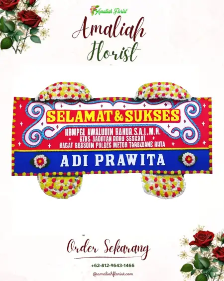 Papan Bunga Ucapan Selamat leuwimunding