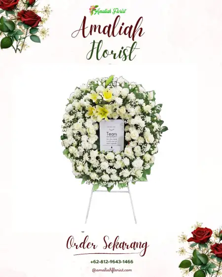 Krans Bunga Duka leuwimunding